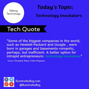Technology incubators are springing up all over the country,and are a ...