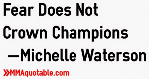 Michelle Waterson Quotes (Karate Hottie)