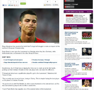 Re: Maradona describes CR7 as best player on planet!!