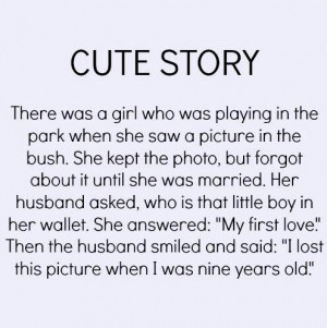 Cute Story - Girly Quote