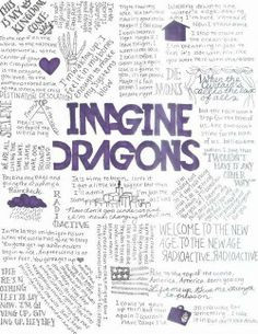 Imagine Dragons Poster - Concert Flyer 11x17 - Paris