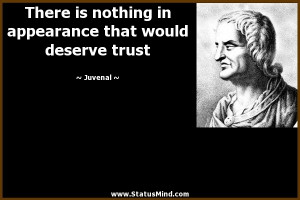 if people did not trust each other they would have to live within