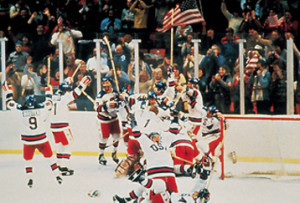 The “Miracle on Ice”: 1980