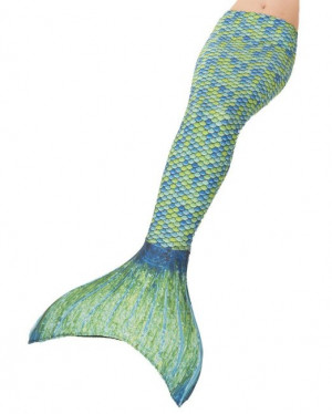 Mermaid Tail, Scales, Zoey's Aussie Green, Fin Fun Tails, Comes with ...