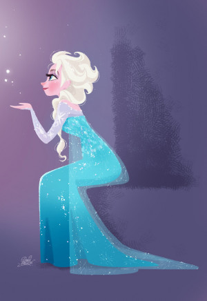 Elsa from Disney's FROZEN by princekido