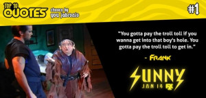 Filed Under: It's Always Sunny In Philadelphia Category: Lists , TV