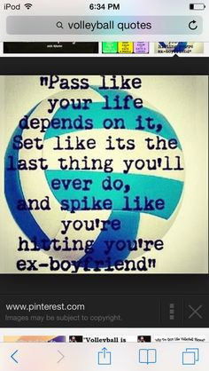 Volleyball quotes