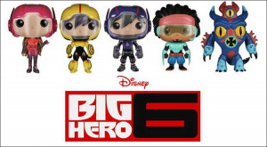The Big Hero 6 Pop Funko Characters. These are not only cute, but ...