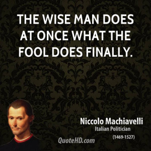 Machiavelli Quotes In Italian Clinic