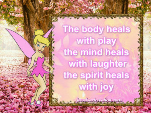 THE BODY HEALS WITH PLAY