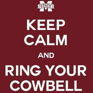 More cowbell, this is for you Mollie McGill!!