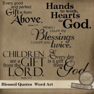 Hands to work Hearts to God ~ Blessing Quote