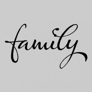 Family Wall Decal Words Sayings Removable Family Wall Sticker ...