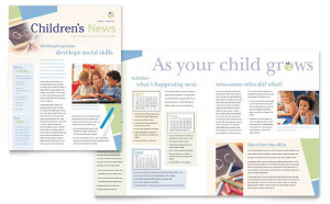 Preschool Newsletter Templates Free