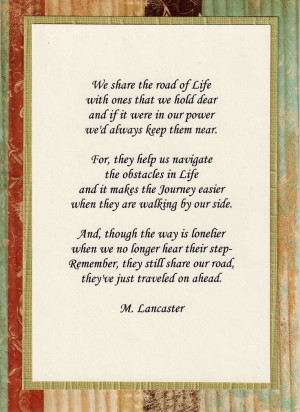 Inspirational Sympathy Poems