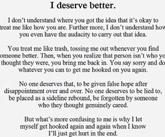 deserve better quotes