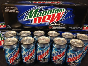 Mountain Dew Voltage 24 x 355ml cans
