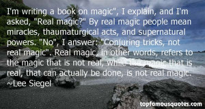 Top Quotes About Supernatural Powers