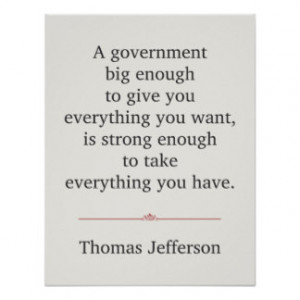 Thomas Jefferson Quote Posters & Prints