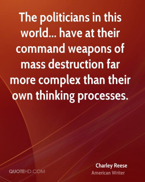 Charley Reese Quotes