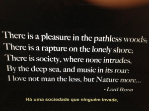 Into the Wild movie quote. Lord Byron Poetry Quotes, Into The Wild ...