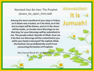 IMPORTANCE OF JUMMAH PRAYER