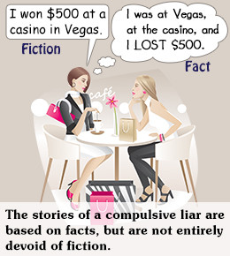 Signs of compulsive lying