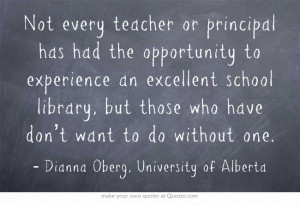 Not every teacher or principal has had the opportunity to experience ...