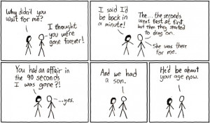 Web comics flavoured with sarcasm