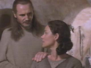 Qui-gon and Shmi - qui-gon-jinn-and-shmi-skywalker Photo