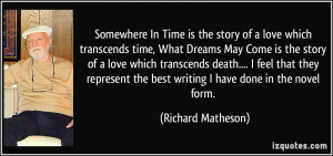 Somewhere In Time is the story of a love which transcends time, What ...