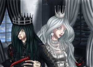 Black King And White Queen...