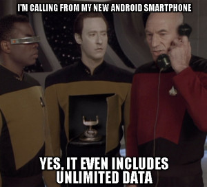 CALLING FROM MY NEW ANDROID SMARTPHONE - YES, IT EVEN INCLUDES ...