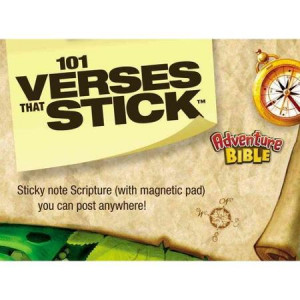 101 Verses That Stick for Kids Based on the NIV Adventure Bible: Bible ...