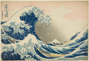 Perhaps the Art Institute's most recognizable Japanese print, this is ...