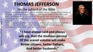 CHAPLAIN'S CORNER_FOUNDING FATHER QUOTES ON GOD AND THE BIBLE