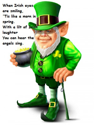 St Patrick's Day 2015 Green Color Quotes Wallpapers, Images, Pictures