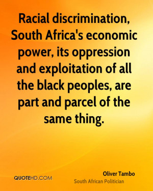 Oliver Tambo Quotes