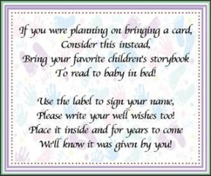 Baby Shower Book Quotes, Baby Shower Quotes for Mom, Baby Book Ideas ...