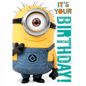 ... Cards & Wrap / Sound Cards / Despicable Me Minion Birthday Sound card