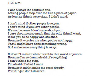 always, letter, love, magic, sadness, tonight, words