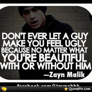 Feeling Ugly Quotes http://www.quotepix.com/Don-t-Ever-Let-A-Guy-Make ...