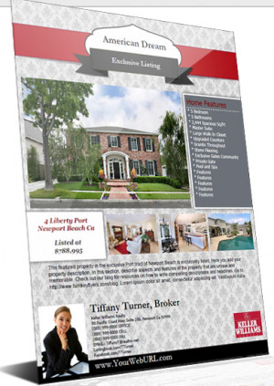 real estate flyers templates open house flyer template real estate ...