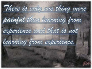 Experience Quotes And Sayings