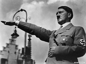 Adolf Hitler Saluting, 1934