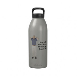 The Voices - Funny Sayings Quotes Reusable Water Bottle