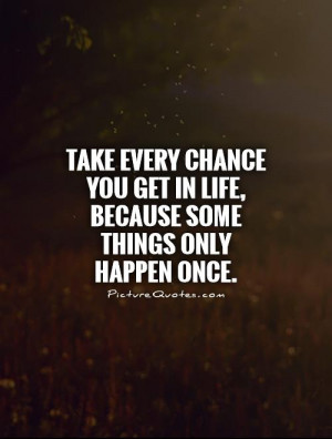 Chance Quotes