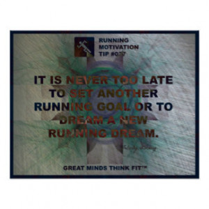 Motivational Running Quote #037 Print