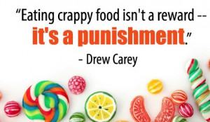 Quote-Eating-Crappy-Food-Drew-Carey