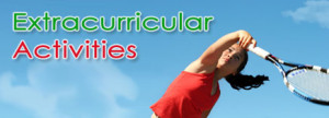 use the links to find information about extracurricular activies